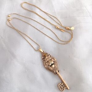 Alex And Ano Lion Key Pendant And Necklace